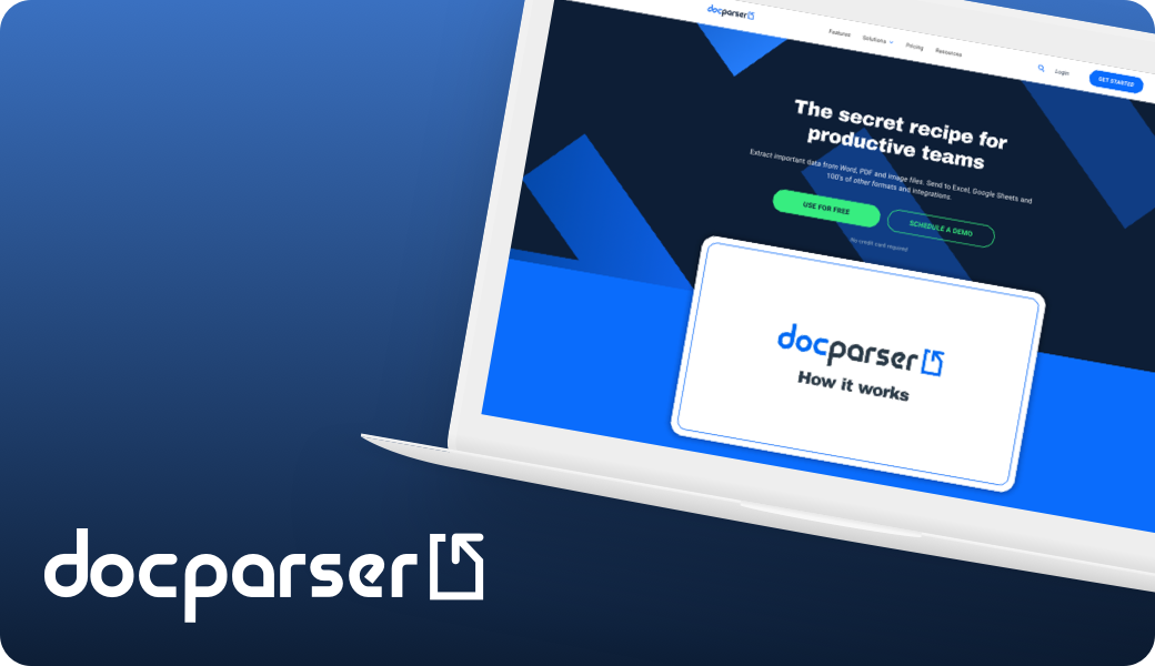 docparser.com app screenshot